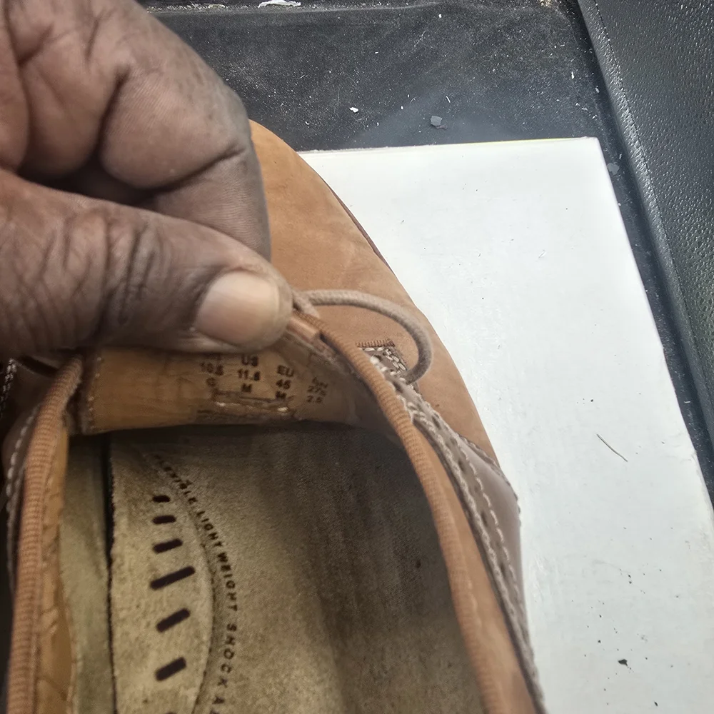 Bostonian Tan and‎ Brown Leather Oxfords
